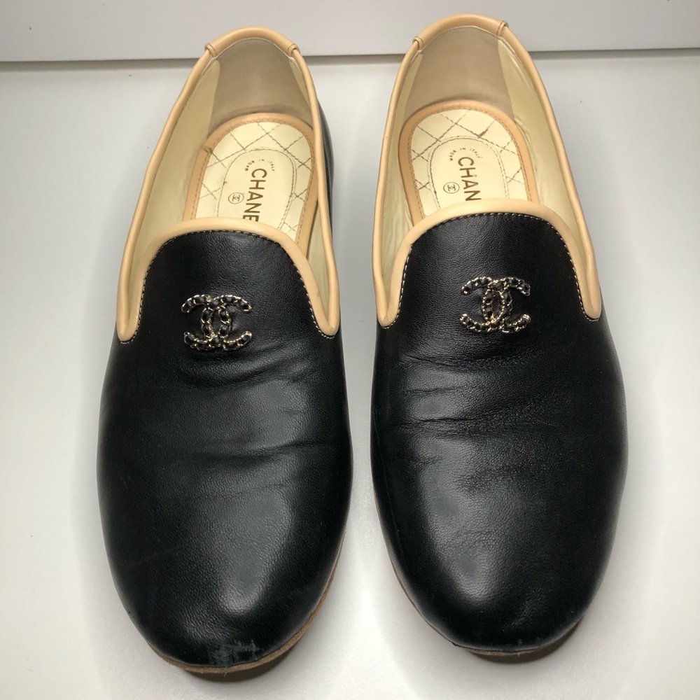 Chanel flats, Chanel loafers